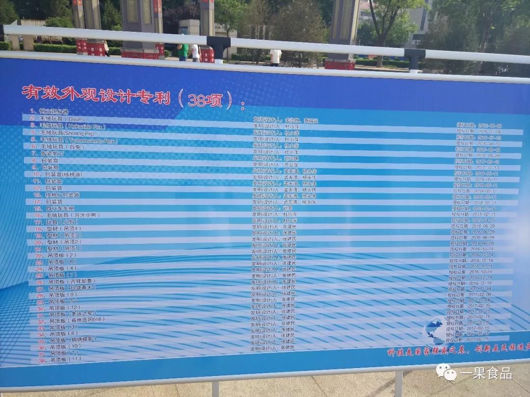 一果创新专利包装设计亮相孝义市首届科技节